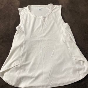 Old Navy Girls Active Tank Top-white-size XL (14-16)